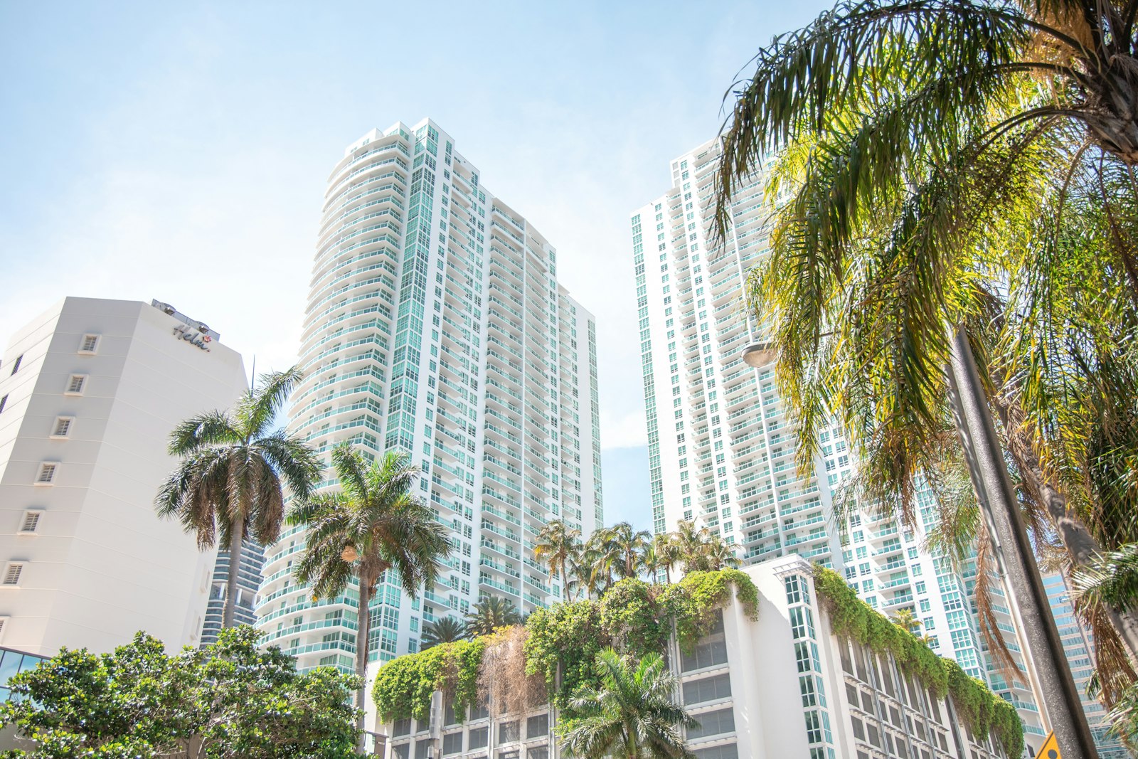 High-rise condominium towers in South Florida
